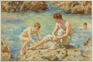 Les baigneurs, 1922