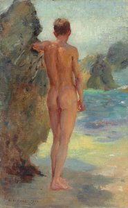 Le baigneur, 1912