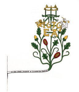Support pour sablier, 1636, 1843 - Henry Shaw