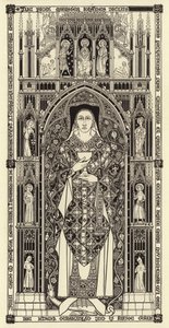 Dalle incisée, vers 1350 - Henry Shaw