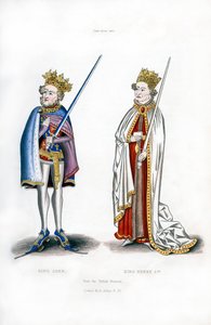 Roi Jean et Roi Henri Ier, vers 1440, 1843