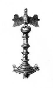 Lutrin, 15e siècle, 1843