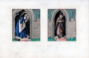 Vieillesse et pauvreté, vers 1480, 1843
