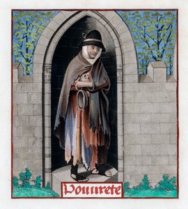 Pauvreté, vers 1480, 1843