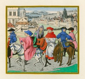 Le Pèlerinage de Canterbury, fin du XVe siècle