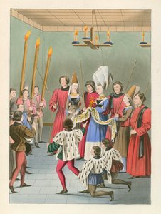 La Dame du Tournoi Remettant le Prix, vers 1450