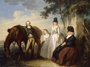 Portrait de groupe de la famille Parker
