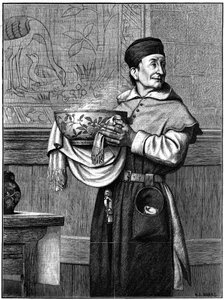 Apportant le bol de wassail, 1874 - Henry Stacey Marks