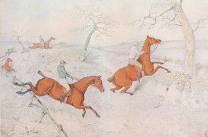 Une course de steeple-chase : Traversée d