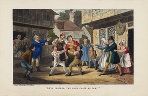 Garçons se battant