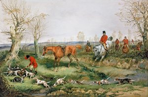 Scène de chasse