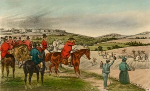 M. Jorrocks télégraphie le renard, 1838