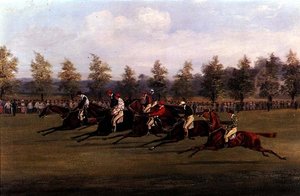 Scène de course