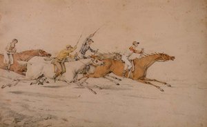 Les deux dernières secondes (paire de 85459) - Henry Thomas Alken