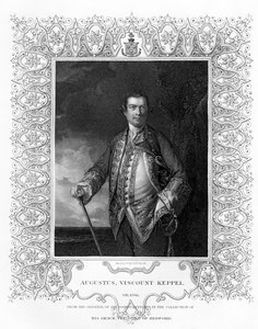 Augustus Keppel, vicomte Keppel, 1725-1786, 19ème siècle
