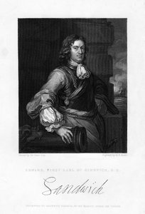 Edward Montagu, 1er comte de Sandwich, officier de marine anglais, 19e siècle