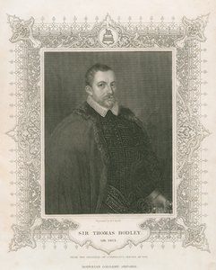 Portrait de Sir Thomas Bodley (1545-1613) (gravure)