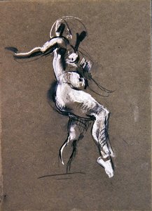 Nu féminin debout