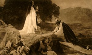Jésus sur le mont des Oliviers, 1922