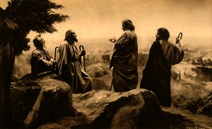 Le voyage à Jérusalem, 1922