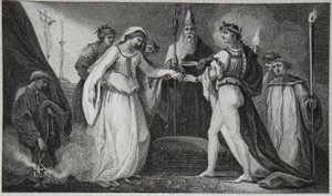 Mariage de Henri Ier, gravé par Delatre, illustration de 