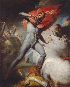Le vœu du comte de Warwick avant la bataille de Towton