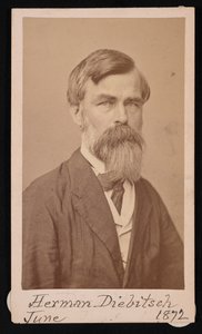 Portrait de Herman Henry Diebitsch