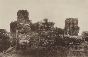 Villes en ruines de Ceylan : Jetawanarama, depuis le nord