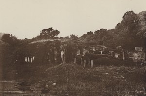 Villes en ruines de Ceylan : Temple de roche à Polonnaruwa