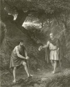 Timon et Flavius - Henry Wallis