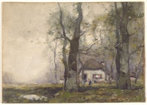 Pavillon dans les bois, 1891 - Henry Ward Ranger