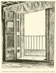 Balcon attaché à l