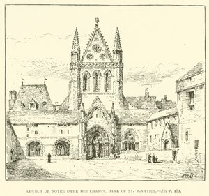 Église de Notre-Dame des Champs, époque de Saint Ignace