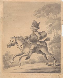 Comment monter sans bride - Henry William Bunbury