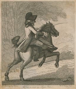 Comment monter à Hyde Park - Henry William Bunbury