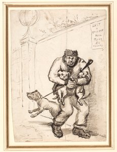 Perdu un chiot bouledogue chinois £ 10 récompense - Henry William Bunbury