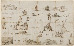 Lettre pictogramme