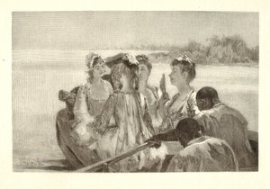 Un groupe de visiteurs - Henry Wolf