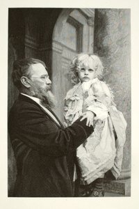 Lenbach et son enfant