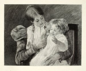 Mère et enfant - Henry Wolf