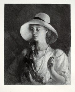 Portrait de ma fille - Henry Wolf