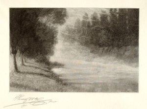 Dispersion des brumes (Brumes du matin) - Henry Wolf