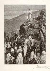 Le sermon sur la montagne - Henry Wolf