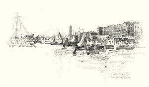 Terrasse Adelphi, Londres - Herbert (after) Railton