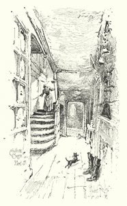 Cheshire Cheese, Fleet Street, Londres - Herbert (after) Railton