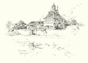 Elral Hall, près de Lichfield - Herbert (after) Railton