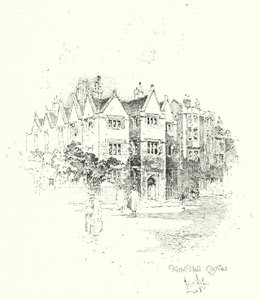 Kettel Hall, Oxford - Herbert (after) Railton