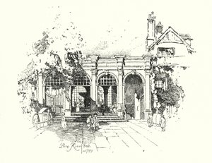 Salle des Pompes, Bath, en 1739