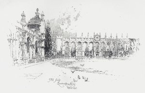 Quadrilatère et bibliothèque, All Souls