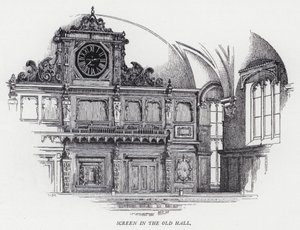 Écran dans le vieux hall - Herbert (after) Railton